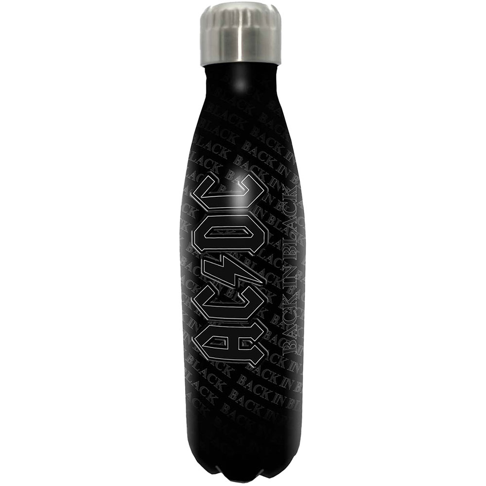 Rocksax AC/DC - Back In Black Drinking jar - Black